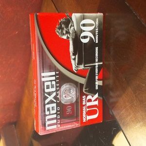 Maxell 90 Minute Audio Cassette - NIP